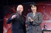 Steven S DeKnight and Rinko Kikuchi at Tokyo Comic Con 2017 1.jpg