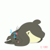 Totoro sleeping.gif